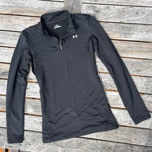 Black Under Armour Quarter Zip